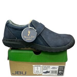 JBU Blakely Encore Loafer Shoes Women's size 8.5 Navy Vegan